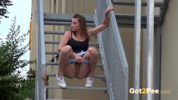 Compilation of teen babes squirting in public with public pissing in HD - sexu.com on systemporn.com