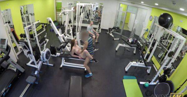 Fucked at the gym and filmed without knowing - alphaporno.com on systemporn.com