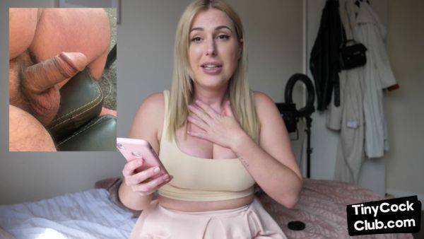 SPH solo amateur British babe talks dirty about small dicks - txxx.com - Britain on systemporn.com