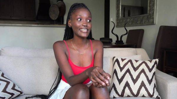 African girl at her first porn audition - drtuber.com on systemporn.com