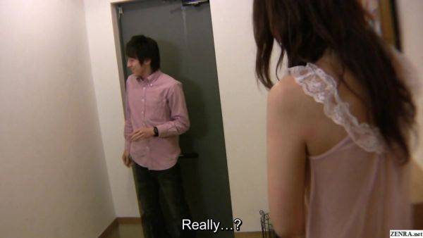 Bashful Japanese MILF answers door nearly naked leading to sex - txxx.com - Japan on systemporn.com