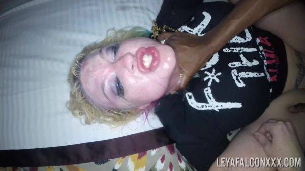 Throated blonde MILF loudly fucked in more extreme interracial scenes and soaked in sperm - xbabe.com on systemporn.com