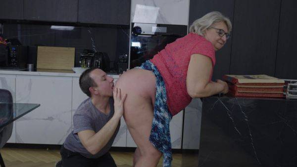 Granny blows the dick wet prior to fuck and swallow - xbabe.com on systemporn.com