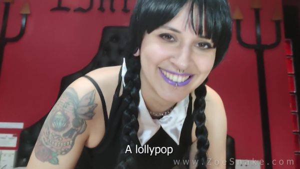Halloween Creampie! Big Ass Latina As Wednesday - Wednesday Addams - hclips.com on systemporn.com