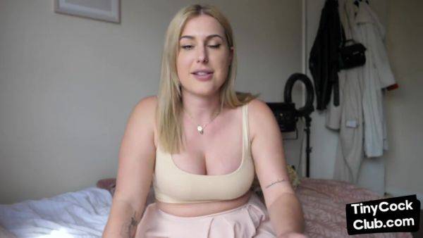 Solo SPH busty femdom babe talks dirty about losers - hotmovs.com - Britain on systemporn.com