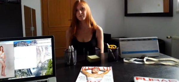 Sex In The Office With Amateur Redhead Linda - Linda Sweet - inxxx.com on systemporn.com