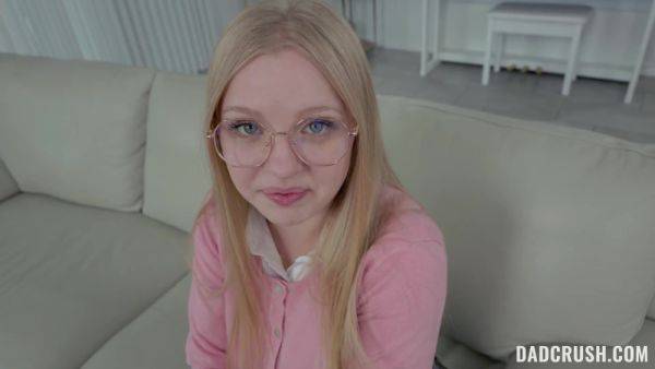Nerdy girl learns everything about sex with friend's step daddy - anysex.com on systemporn.com