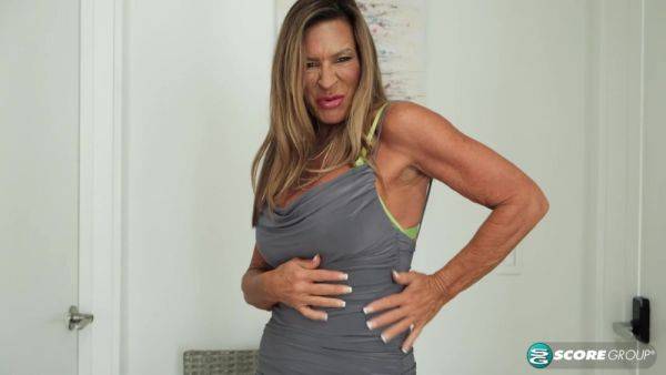 Our New 60plus Milf Shows Off Her Big Tits And Fuckable Pussy And Talks Dirty - hotmovs.com on systemporn.com