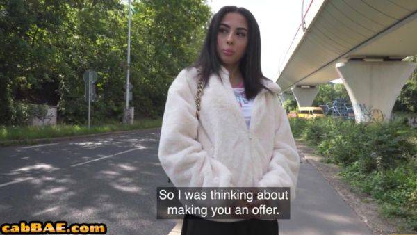 Inked taxi babe fucked in car outdoor for special discount - txxx.com on systemporn.com