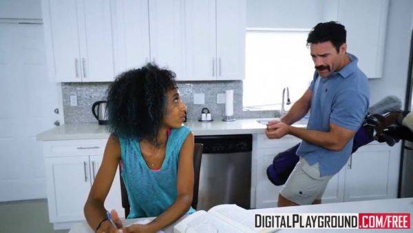 Riley King and Charles Dera engage in hot milk action while playing digital playground - sexu.com on systemporn.com