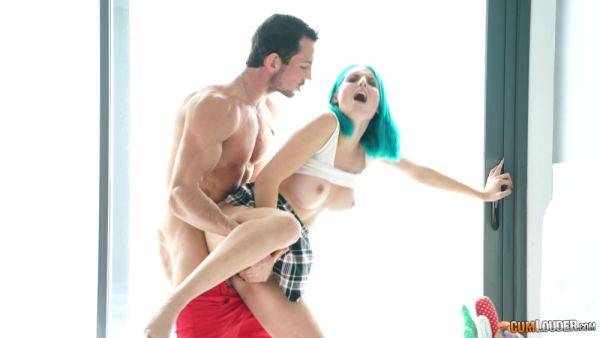 Slender babe loudly fucked in serious rounds of hardcore while she shakes those tits in crazy mode - xbabe.com on systemporn.com