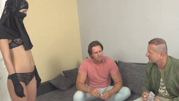 Muslim woman pleases a friend - upornia.com on systemporn.com