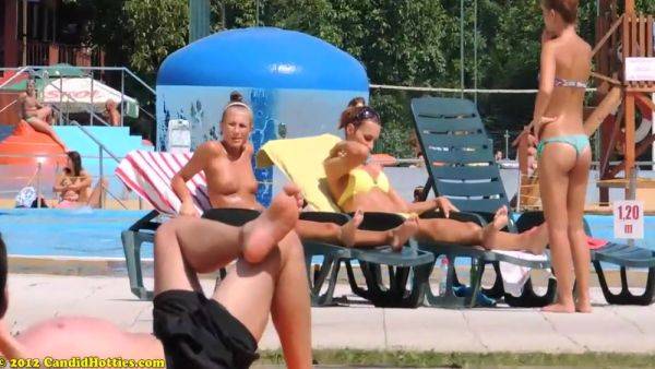 Topless Nude Teens Tanning Mix 1 7 Min - voyeurhit.com on systemporn.com