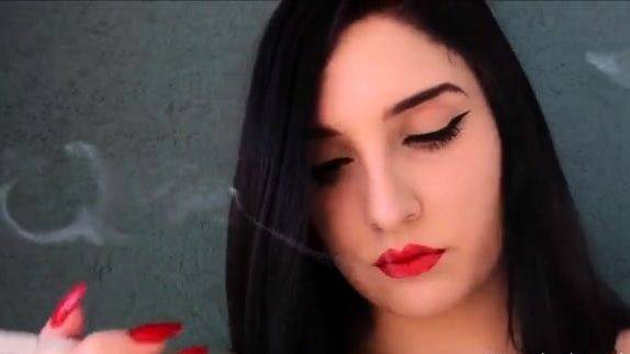 Matriarch Malice - Liquid Black Latex Smoke - drtuber.com on systemporn.com