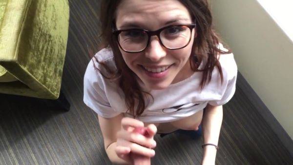 Stuffing My Mouth With Boyfriends Cock - hclips.com on systemporn.com