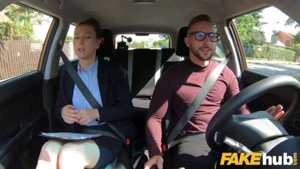 Watch Emylia Argan, the female instructor, demands her pussy be fed with cum after driving like a pro - sexu.com on systemporn.com