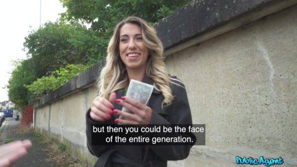 Czech beauty receives good cash to tear her pussy apart in sex - xbabe.com on systemporn.com