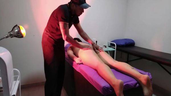 My Partner Gives Me A Surprise At A Spa For My Birthday And I End Up Fucking The Masseuse - hclips.com on systemporn.com