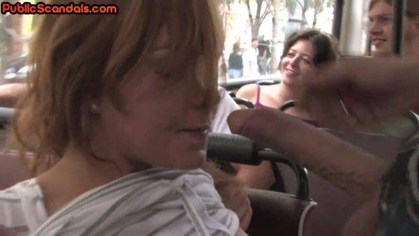 Public bitch drilled in bus b4 she gets fucked outdoor - txxx.com on systemporn.com