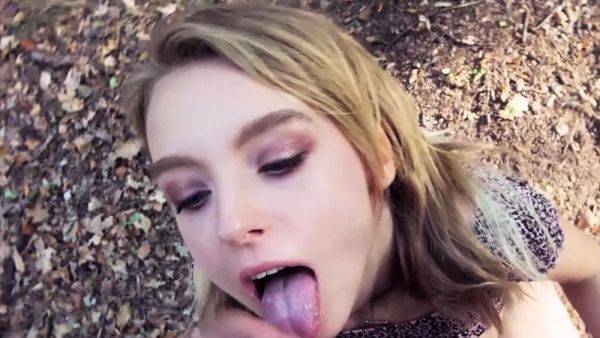 Small 18yo tourist teen seduced in public for outdoor sex - drtuber.com on systemporn.com