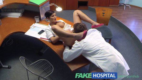 Gabrielle Gucci's tight pussy examined by kinky doctor in fakehospital POV - sexu.com on systemporn.com