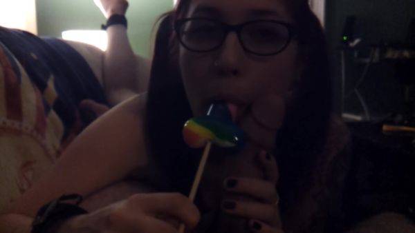 Lollipop Blowjob - hclips.com on systemporn.com