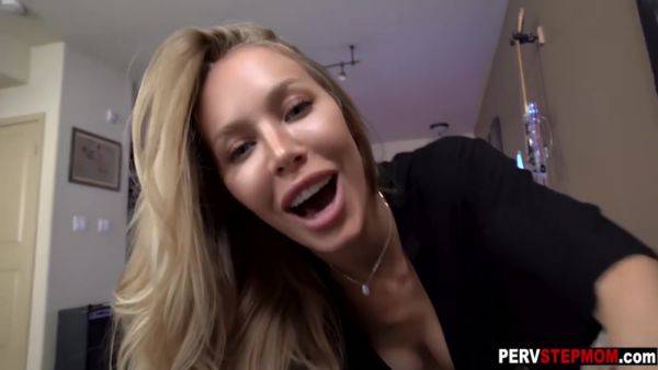 Nicole Aniston In Horny Milf Stepmom Got A Bday Gift From A Young Stepson - videomanysex.com on systemporn.com