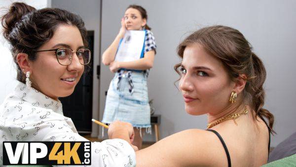 VIP4K. Lesbians is a perfect work break for these office whores - txxx.com - Russia on systemporn.com