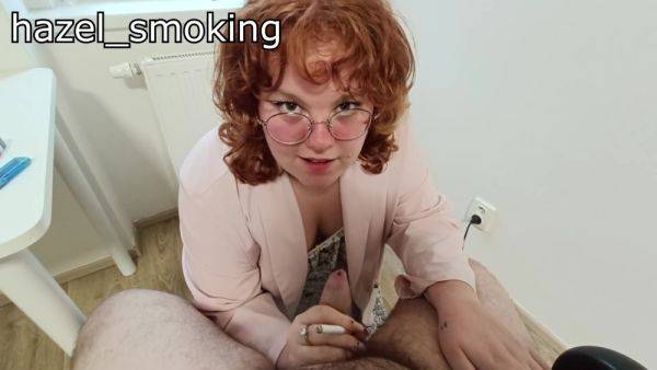 My Boss Catched Me Smoking At The Office, So I Had To Suck His Dick To Not Be Fired - hclips.com on systemporn.com