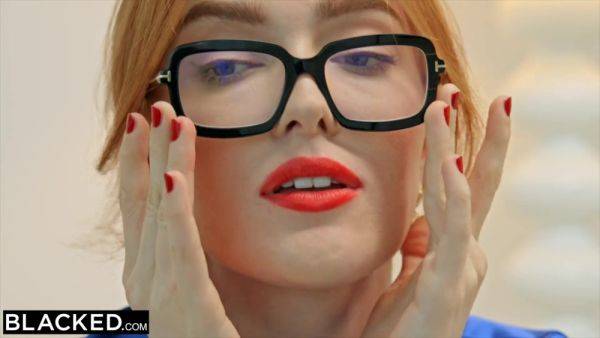 Nerdy Redhead slut in glasses fucked by BBC - Jia lissa erotic interracial hardcore - xhand.com on systemporn.com