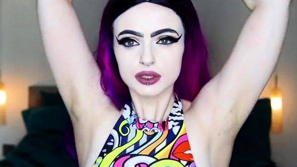 Empress Poison - Armpit Goddess JOI - drtuber.com on systemporn.com