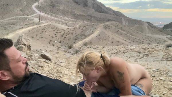 Jamie Stone And L A S In Outdoor Creampie Vegas Skyline At Sunset - hclips.com on systemporn.com