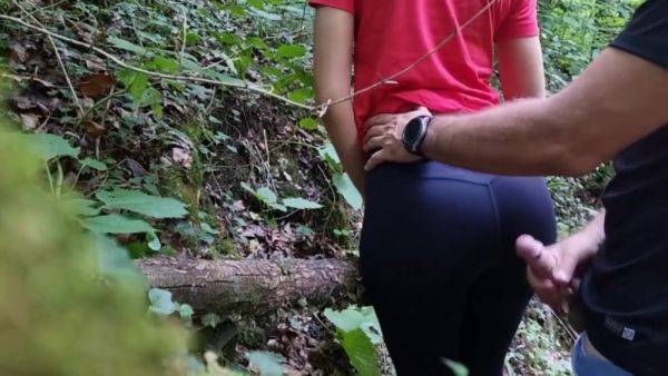 She Begged Me To Cum On Her Big Ass In Yoga Pants While Hiking, Almost Got Caught - hotmovs.com on systemporn.com