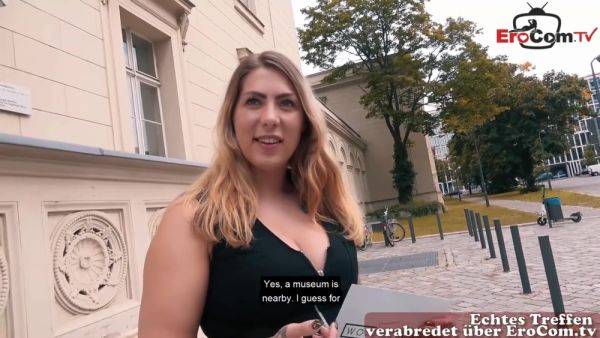 German Big Tits Tattoo Babe Picked Up At Blind Date P1 - videomanysex.com - Germany on systemporn.com