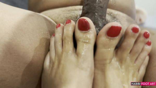 Pov Foot Job By Habibi Foot Fetish Red Nails - upornia.com on systemporn.com