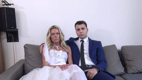 Bride in her late 20s fucked by her father-in-law in front of her hubby - hellporno.com on systemporn.com