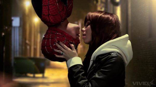 Spider man roleplay leads curious redhead to merciless sex - hellporno.com on systemporn.com