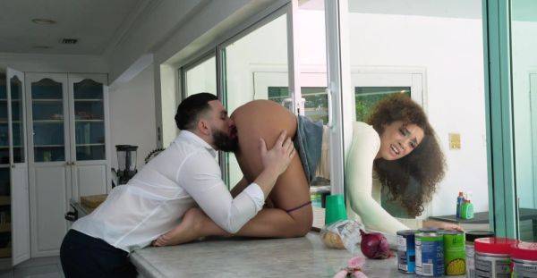 Ass licked and soaked in sperm after precious interracial - alphaporno.com on systemporn.com