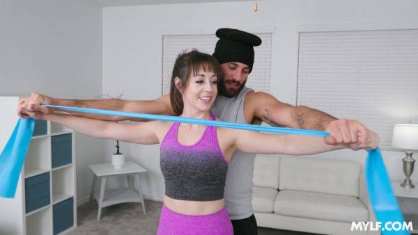 Superb wife fucked by her personal trainer and juiced like a whore - xbabe.com on systemporn.com