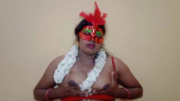 Indian Red Saree Sexy Big Boobs Aunty - upornia.com - India on systemporn.com