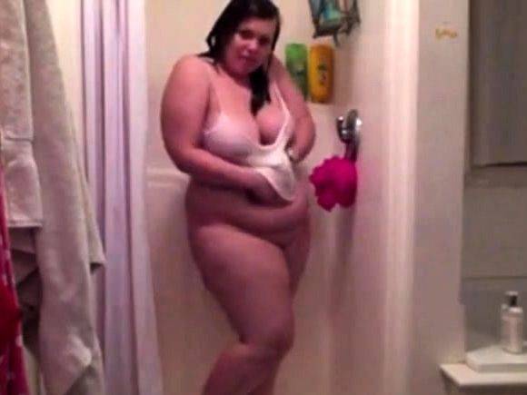 Sexy BBW Stripping in the shower - CassianoBR - drtuber.com on systemporn.com