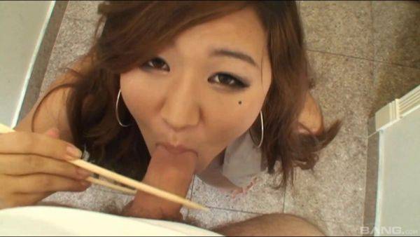 Japanese whore ends POV cam perversions with a big facial - hellporno.com - Japan on systemporn.com