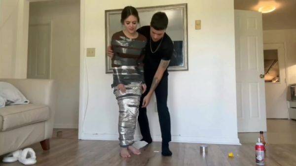 Extreme Duct Tape Challenge - hclips.com on systemporn.com