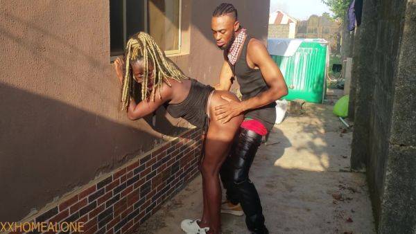 Amateur Black Ebony Gave A Stranger Backyard Quick Fuck And Got Dominated - hclips.com on systemporn.com