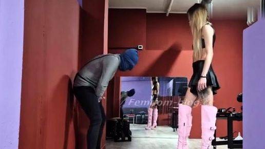 Mistress Magda – Ballbusting with my pink boots - drtuber.com on systemporn.com