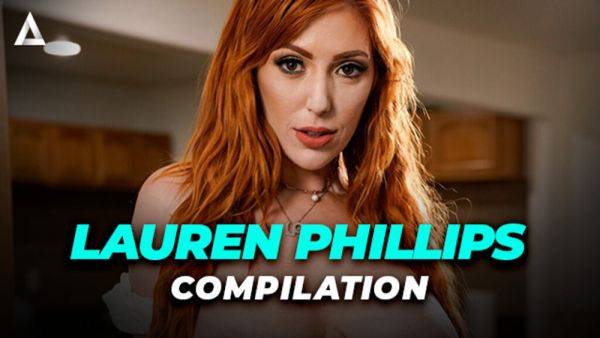GIRLSWAY - HOT REDHEAD LAUREN PHILLIPS COMPILATION! SQUIRTING, ROUGH FINGERING, GROUP SEX, & MORE... - txxx.com on systemporn.com