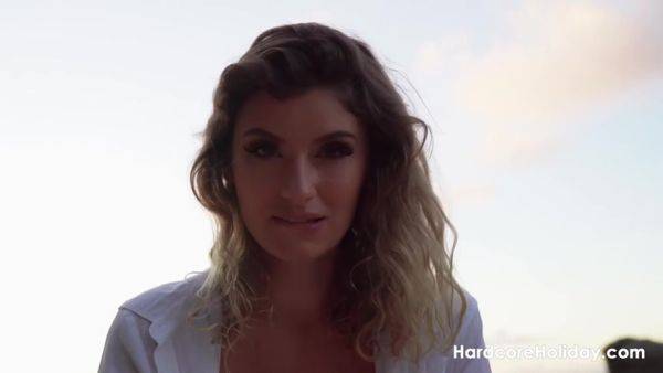 Beachside Tease - Candice Demellza - upornia.com on systemporn.com