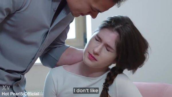 Hot Pearl Teen 18+ Girl Was Fucked By Stepfathers Big Dick For Smoking E Cigarette - videomanysex.com on systemporn.com