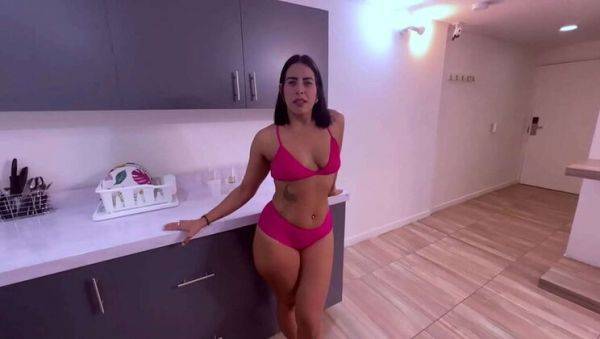 Amateur Latina Rides Huge Plumber Cock - xxxfiles.com on systemporn.com