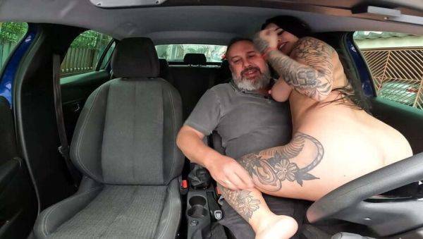 Naughty Latina Anna Belutti Rides the Driver's Pole - porntry.com - Brazil on systemporn.com